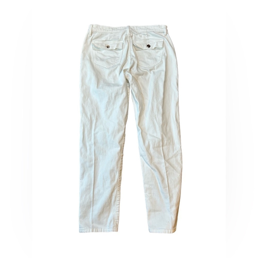 Sam Edelman The Cargo Ankle White Jeans Sz 28 - Picture 3 of 7